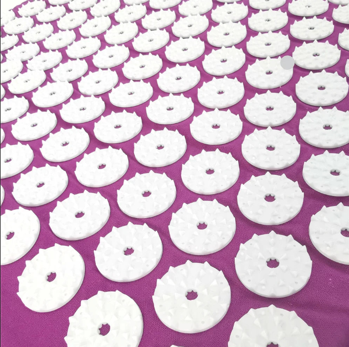 Tapis d’Acupression Relaxant + Coussin – Soulage le Stress, la Fatigue & les Douleurs