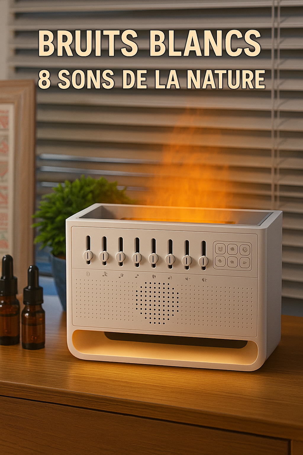 Tuner Naturel – Machine à Sons Relaxants 8 en 1