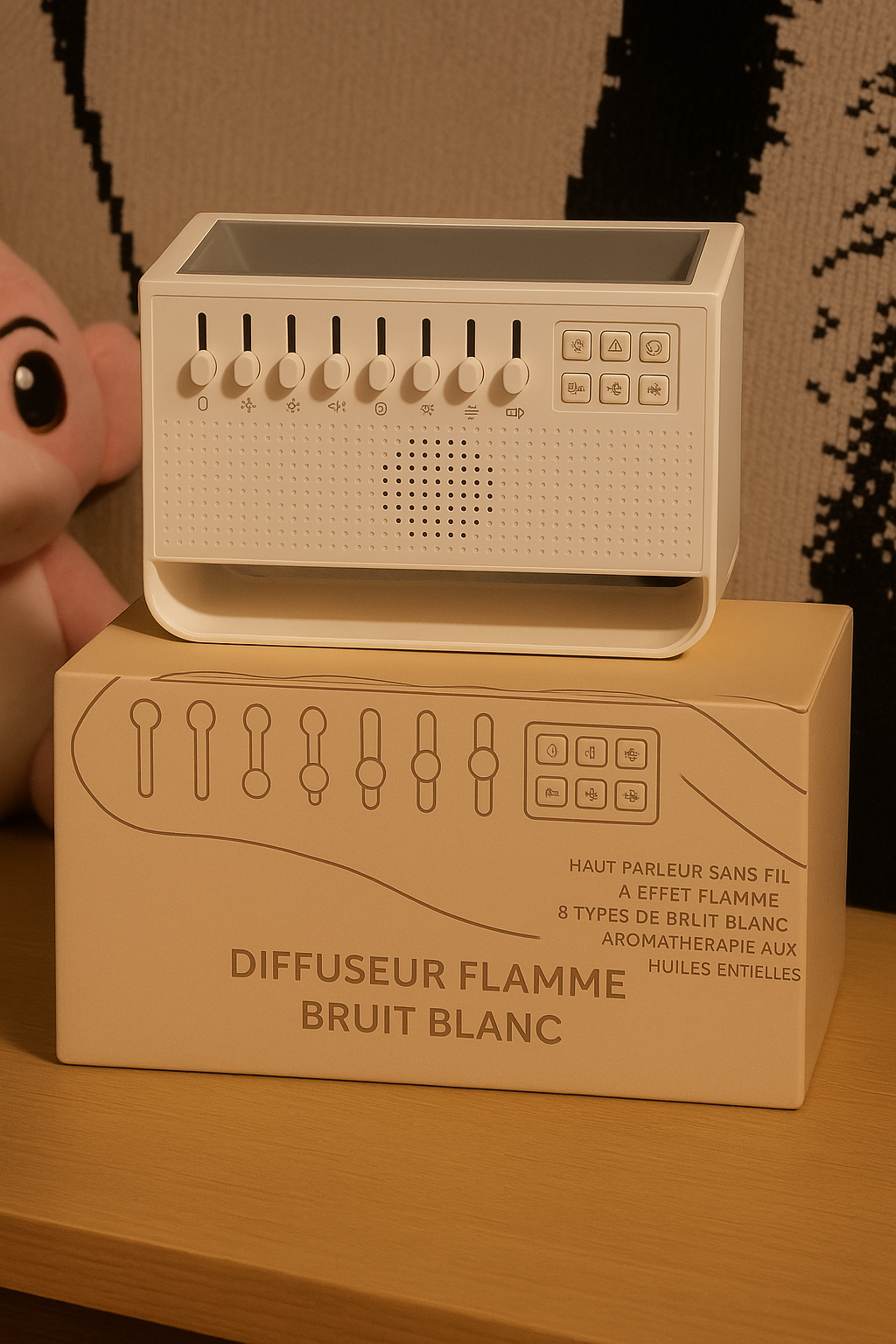 Tuner Naturel – Machine à Sons Relaxants 8 en 1