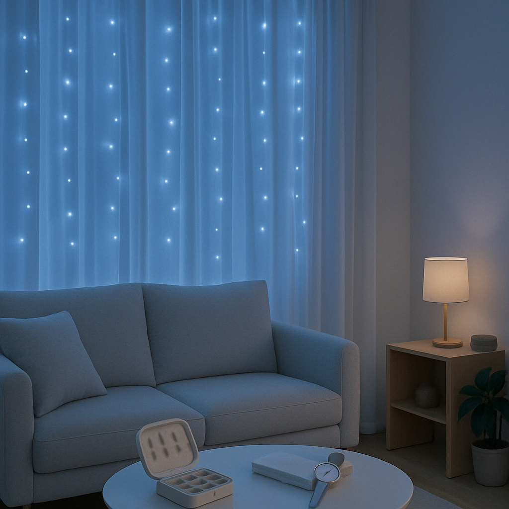 Guirlande LED pour Fenêtre – Ambiance Magique et Lumineuse
