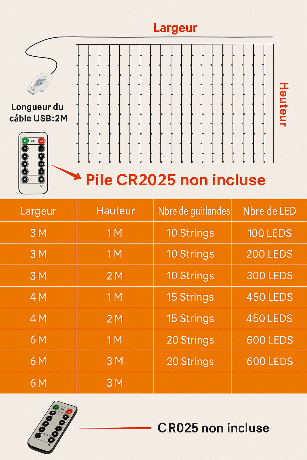 Guirlande LED pour Fenêtre – Ambiance Magique et Lumineuse