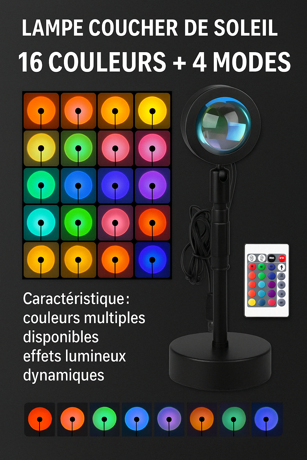 Sunset Lamp – Golden Ambiance & Insta-Ready
