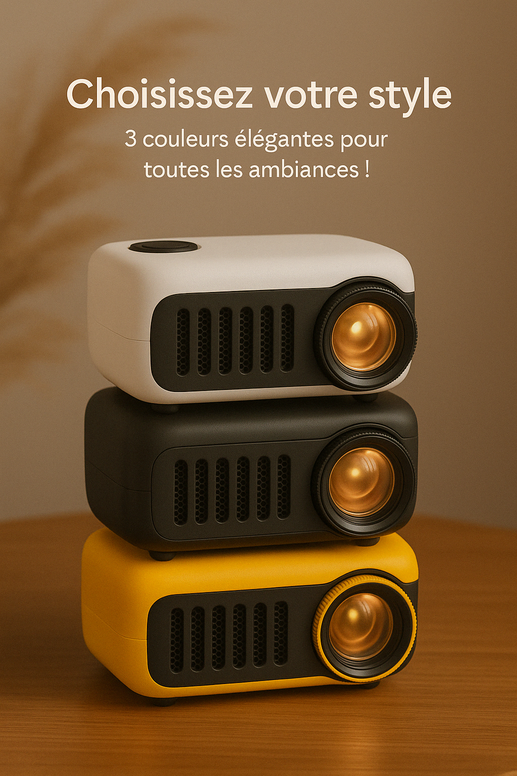 Mini Projecteur Portable A2000 – Cinéma 4K