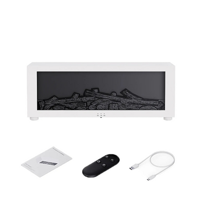 Diffuseur Flamme LED RGB – Ambiance Spa & Bien-Être à la Maison
