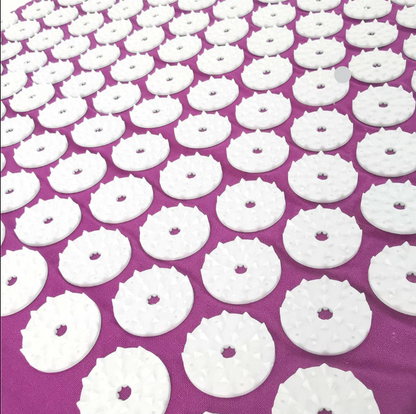 Tapis d’Acupression Relaxant + Coussin – Soulage le Stress, la Fatigue & les Douleurs