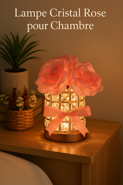 Pink Crystal Lamp – Luminous &amp; Romantic Elegance