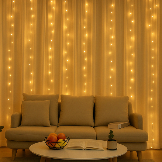 Guirlande LED pour Fenêtre – Ambiance Magique et Lumineuse