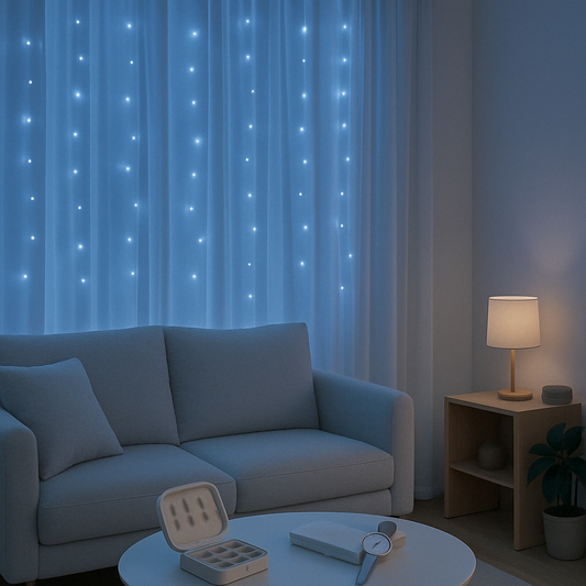 Guirlande LED pour Fenêtre – Ambiance Magique et Lumineuse