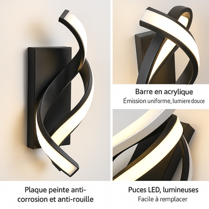 Lampe de nuit douce & élégante