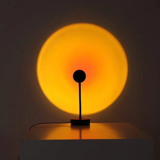 Sunset Lamp – Golden Ambiance &amp; Insta-Ready 